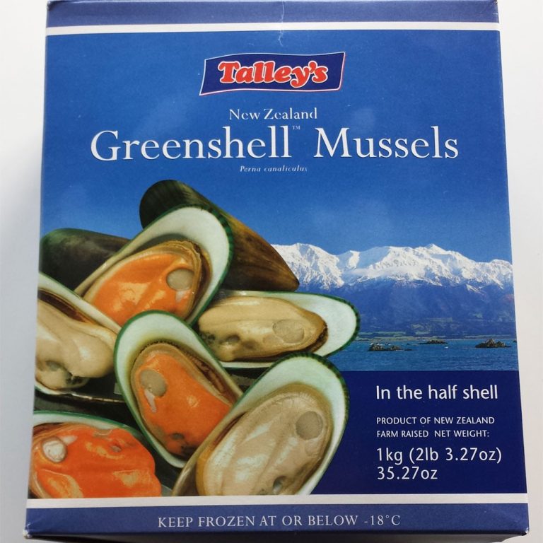 Frozen Green-Lipped Half Shell Mussels - Dockside Seafood